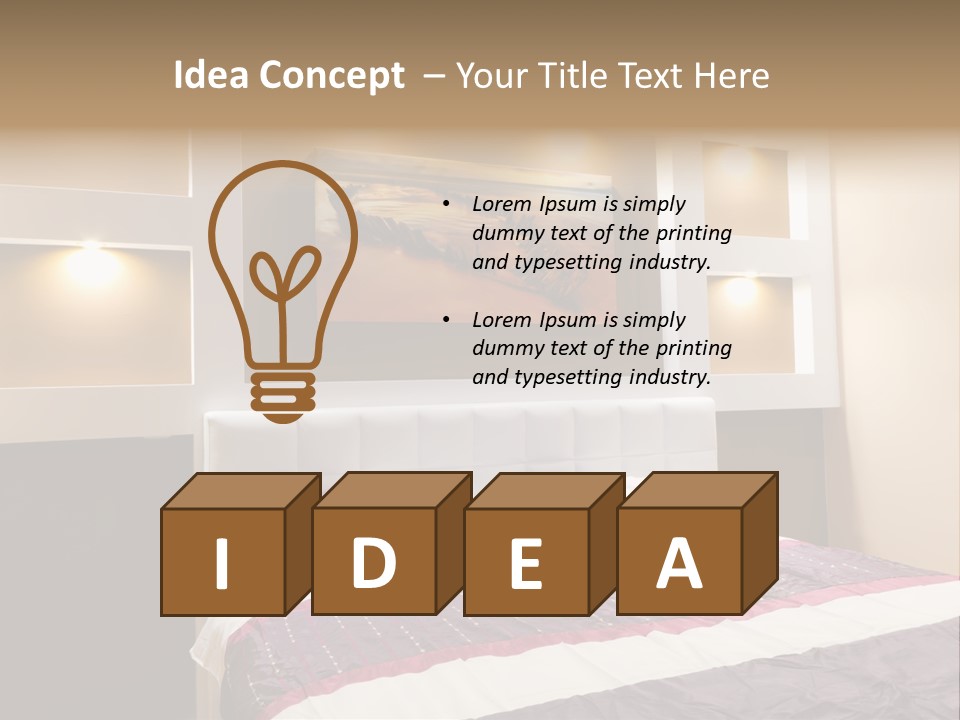 White Bright Light PowerPoint Template