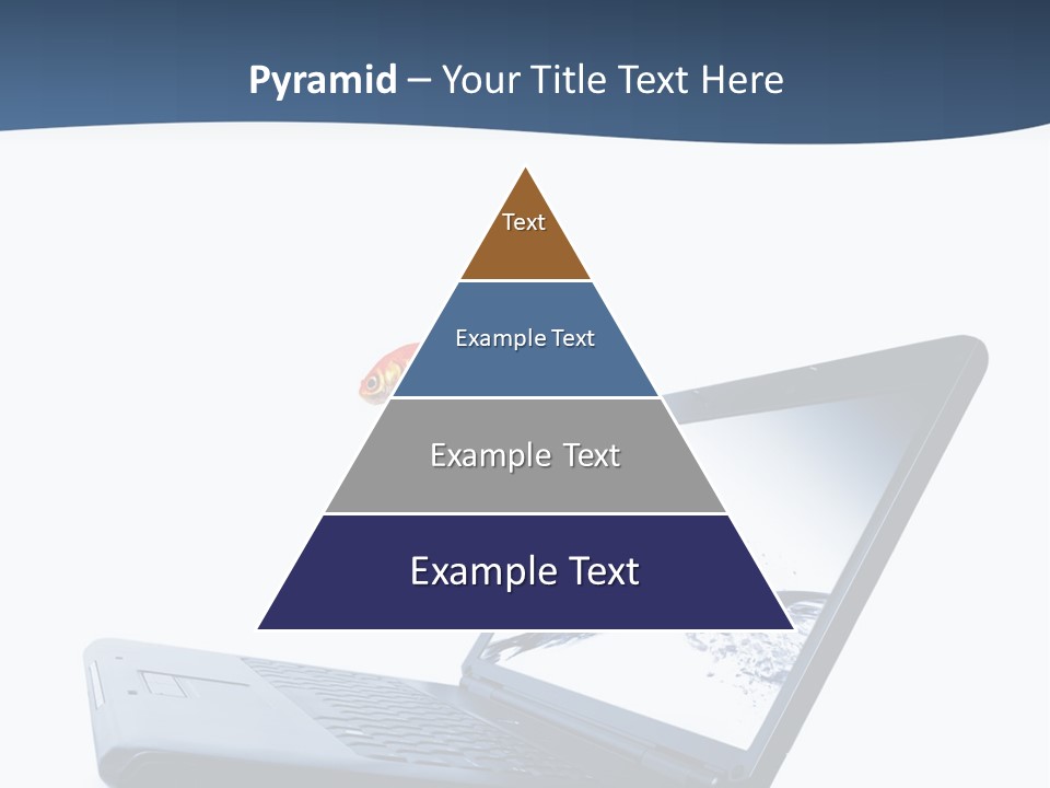 White Drop Showing PowerPoint Template