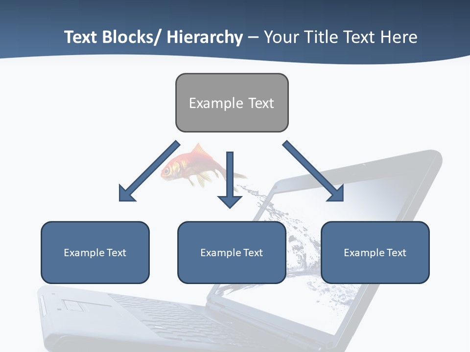 White Drop Showing PowerPoint Template