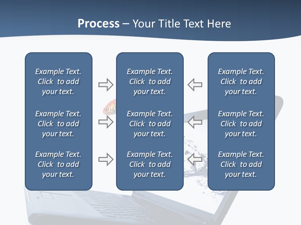 White Drop Showing PowerPoint Template