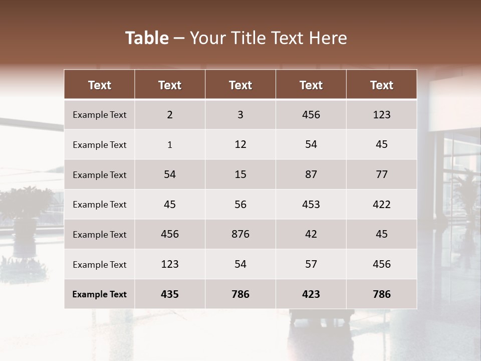 Man Indoor Subway PowerPoint Template