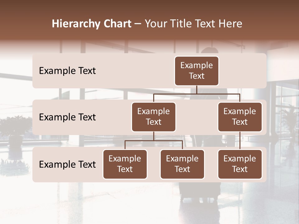 Man Indoor Subway PowerPoint Template