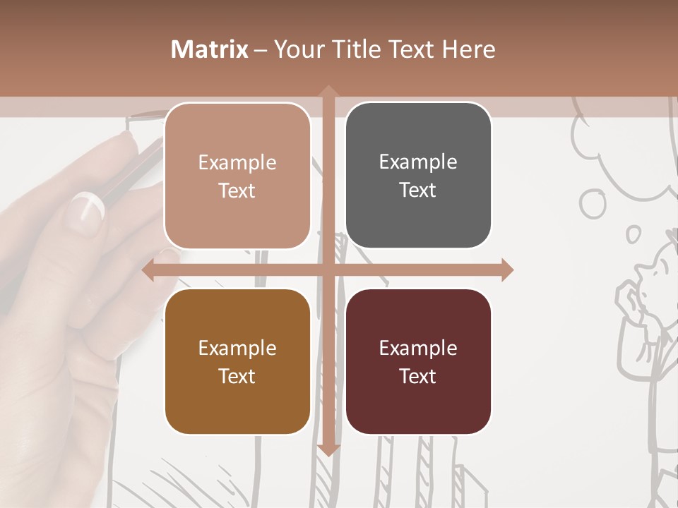 Occupation People Graphic PowerPoint Template
