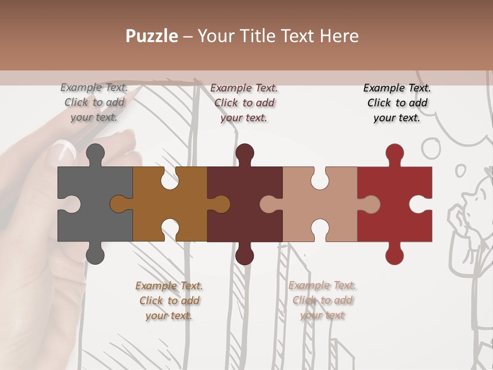 Occupation People Graphic PowerPoint Template