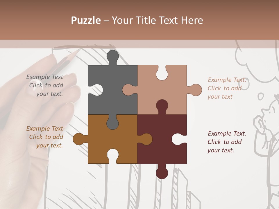 Occupation People Graphic PowerPoint Template