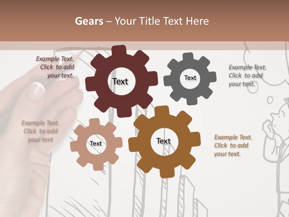 Occupation People Graphic PowerPoint Template
