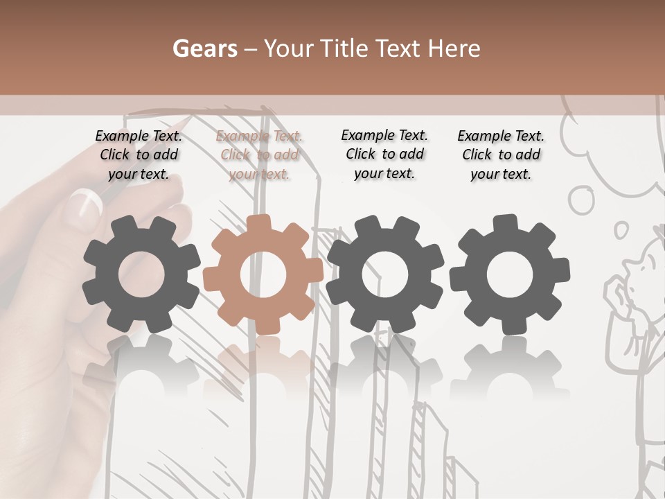 Occupation People Graphic PowerPoint Template