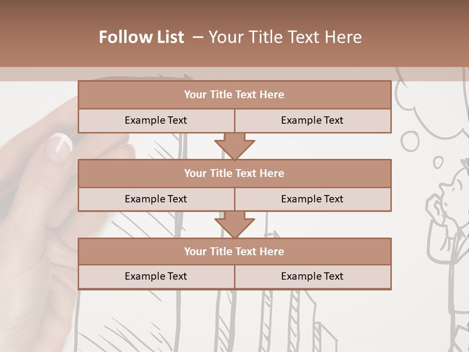 Occupation People Graphic PowerPoint Template
