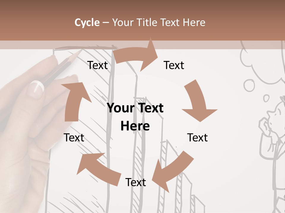 Occupation People Graphic PowerPoint Template