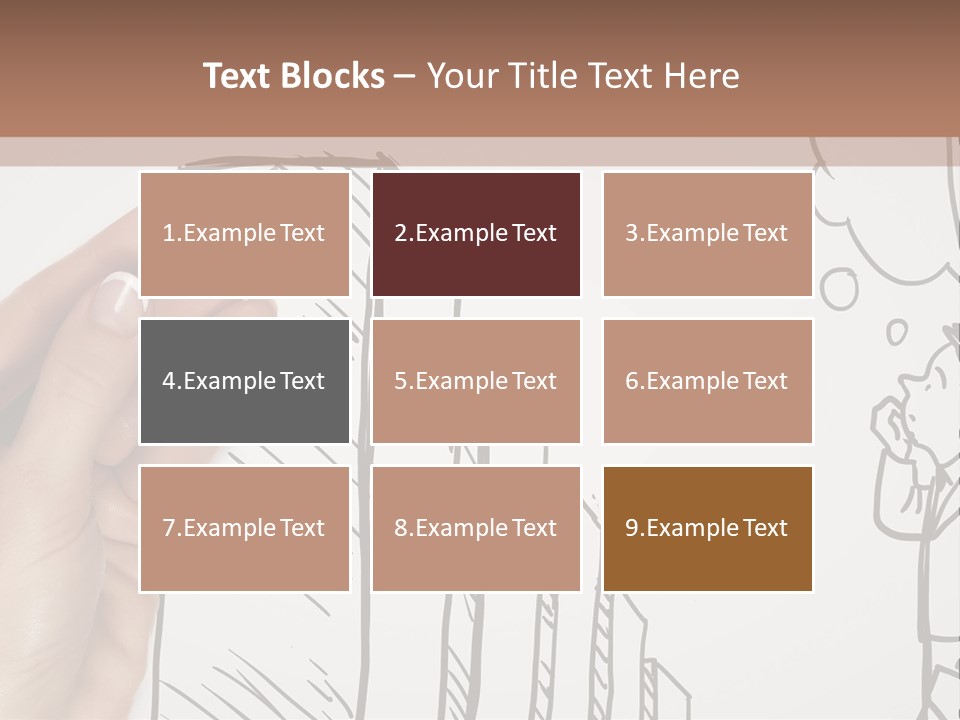 Occupation People Graphic PowerPoint Template