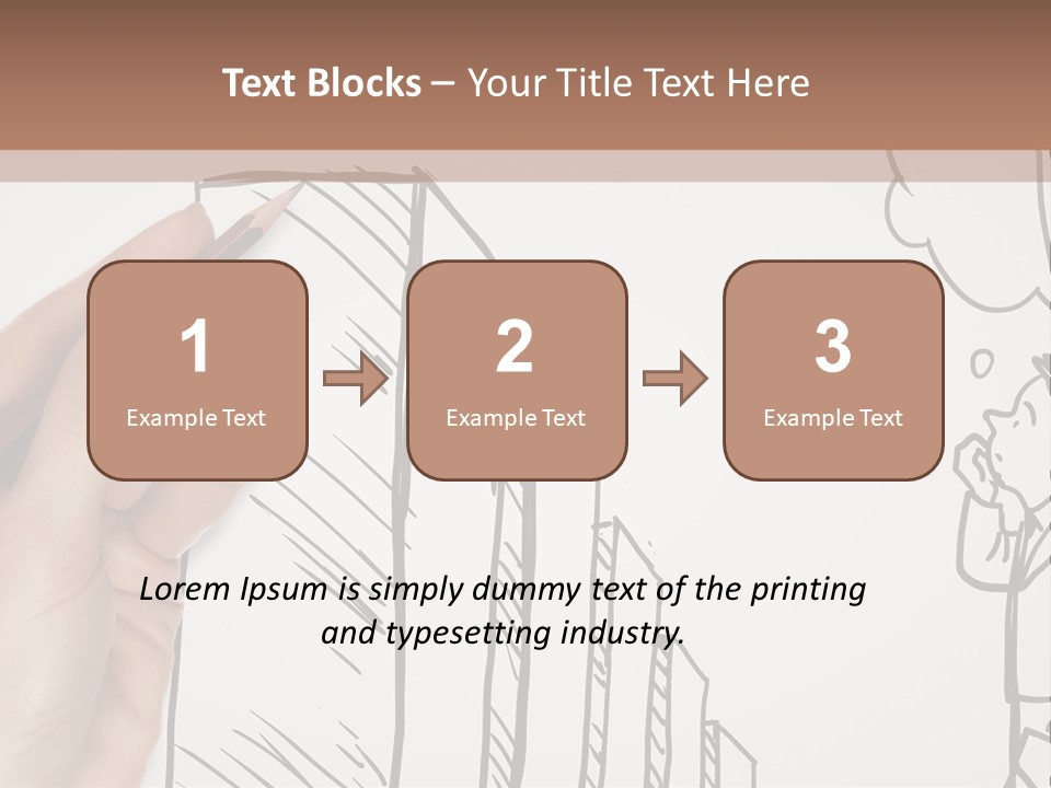 Occupation People Graphic PowerPoint Template