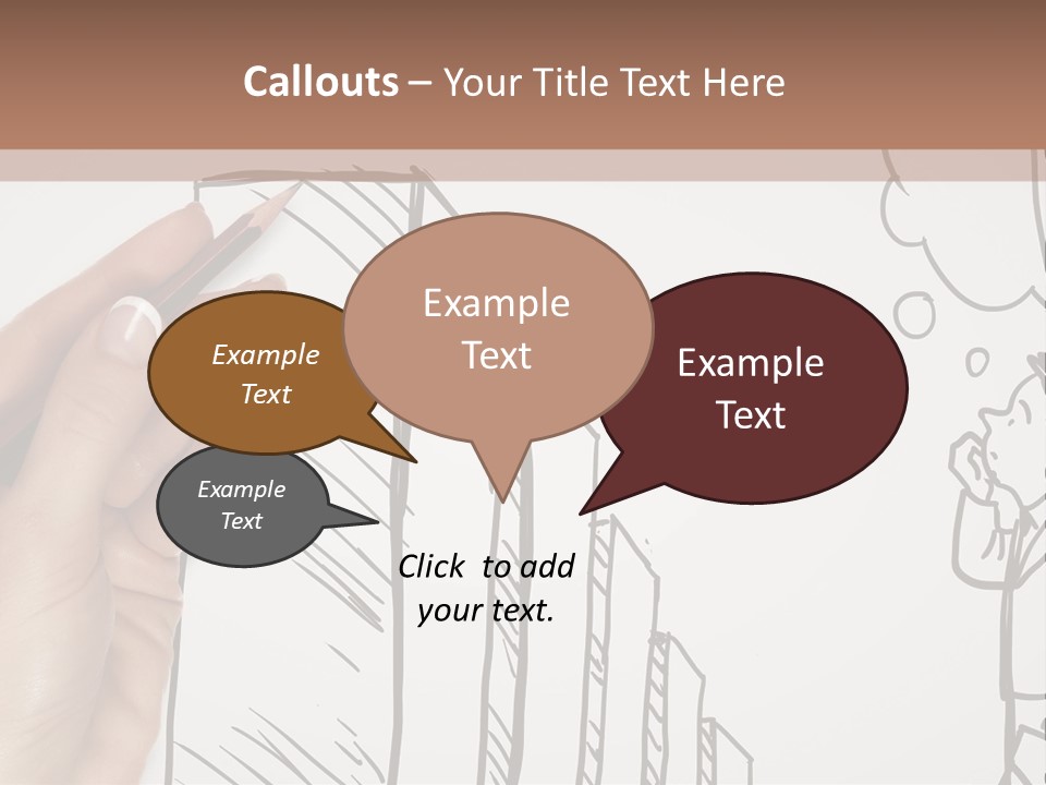 Occupation People Graphic PowerPoint Template