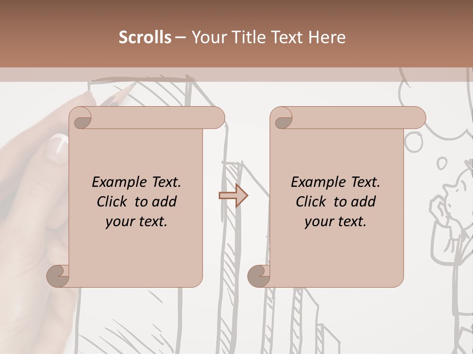 Occupation People Graphic PowerPoint Template