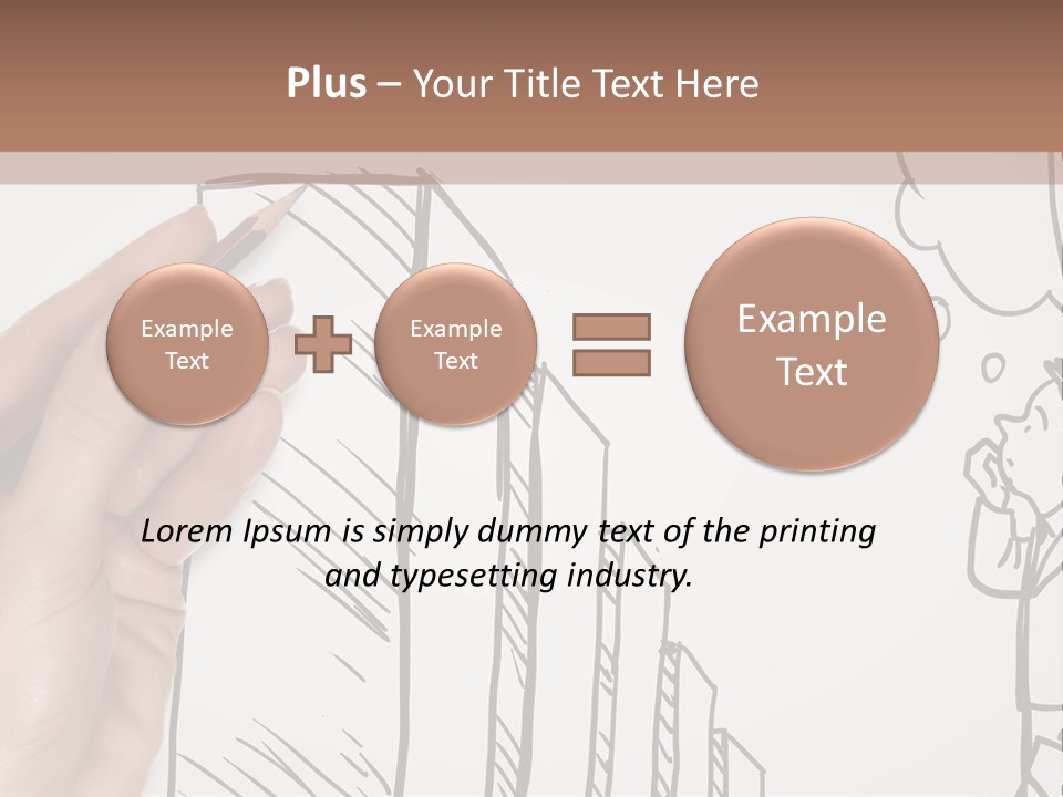 Occupation People Graphic PowerPoint Template