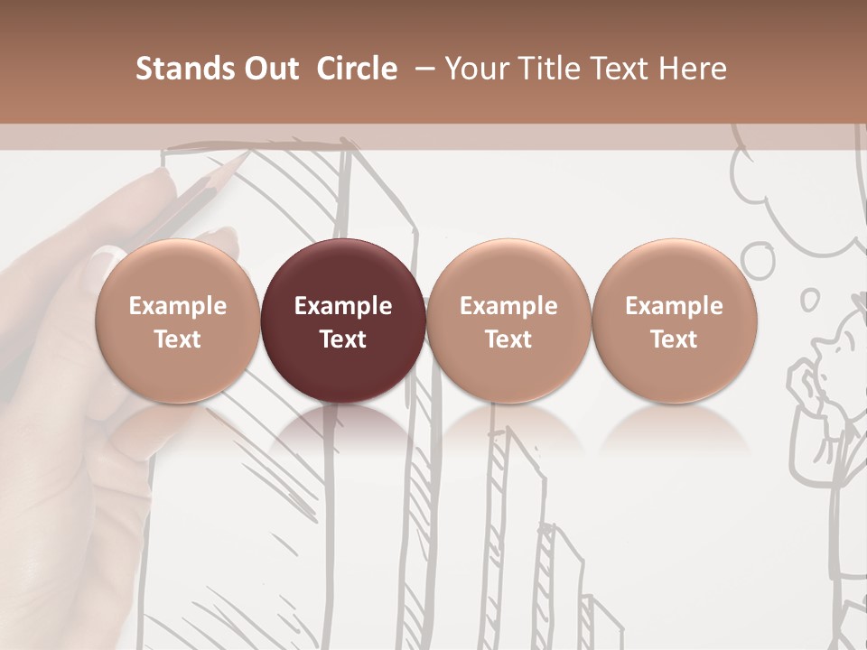 Occupation People Graphic PowerPoint Template