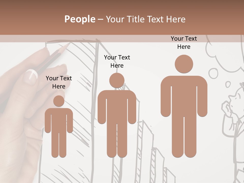 Occupation People Graphic PowerPoint Template