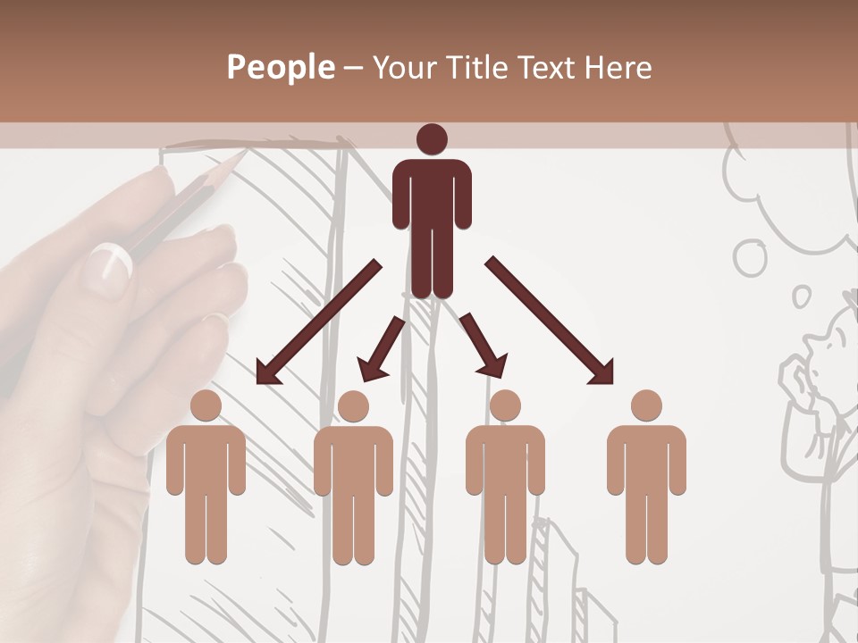 Occupation People Graphic PowerPoint Template