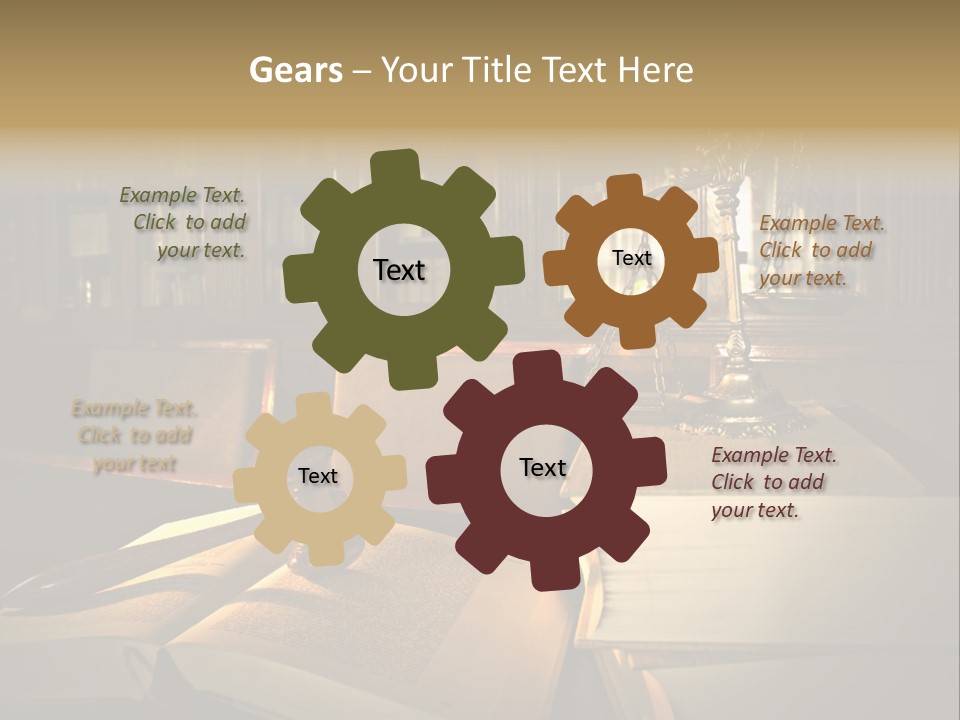 Judgment Antique Old PowerPoint Template