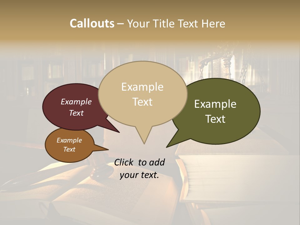 Judgment Antique Old PowerPoint Template