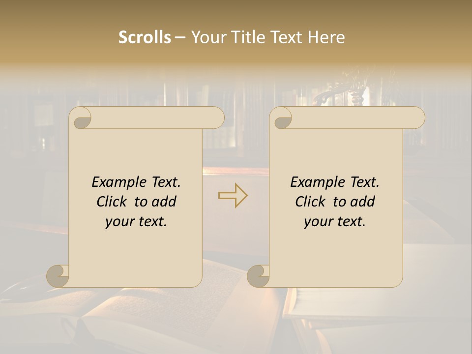 Judgment Antique Old PowerPoint Template