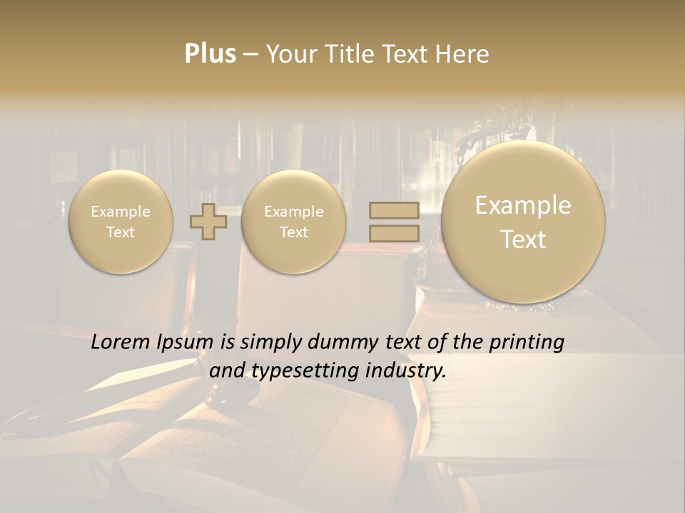 Judgment Antique Old PowerPoint Template