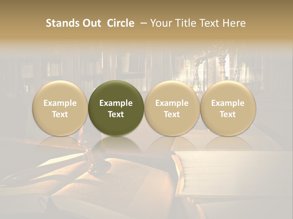 Judgment Antique Old PowerPoint Template