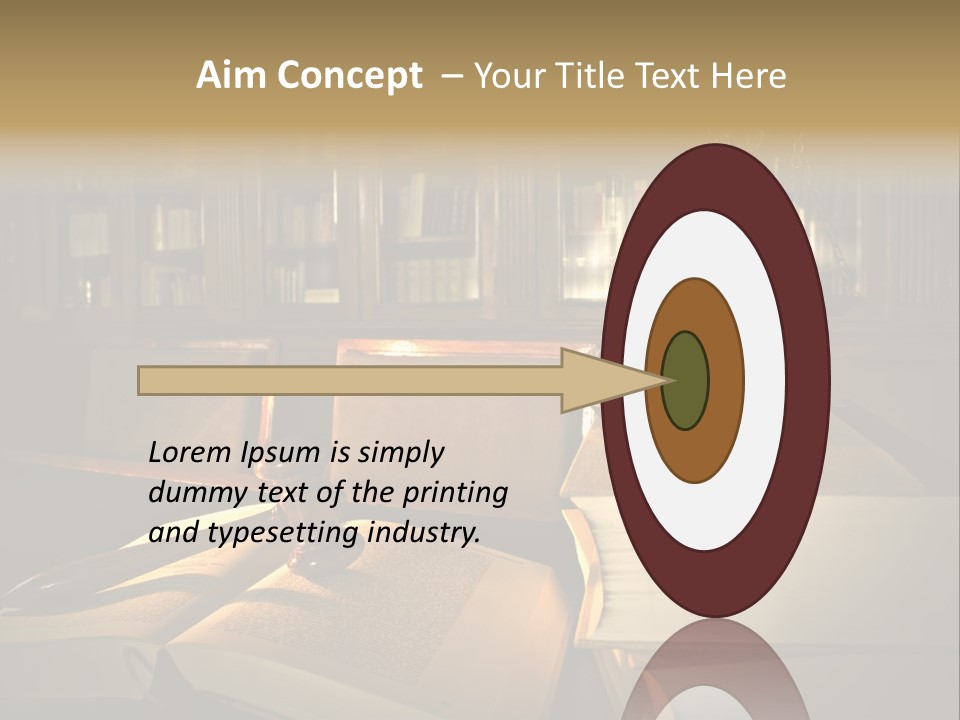 Judgment Antique Old PowerPoint Template