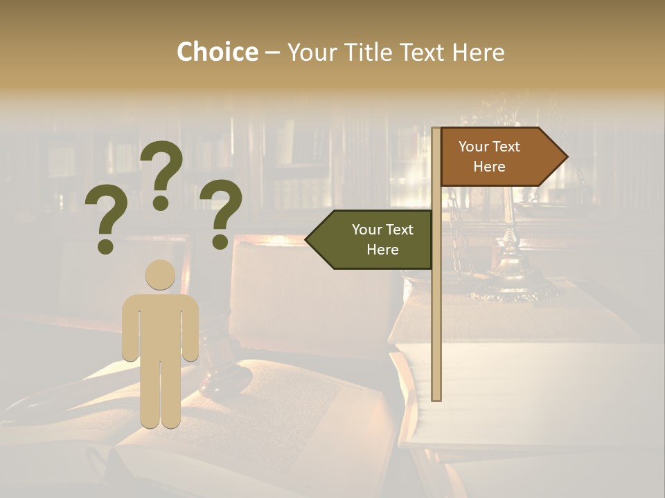 Judgment Antique Old PowerPoint Template