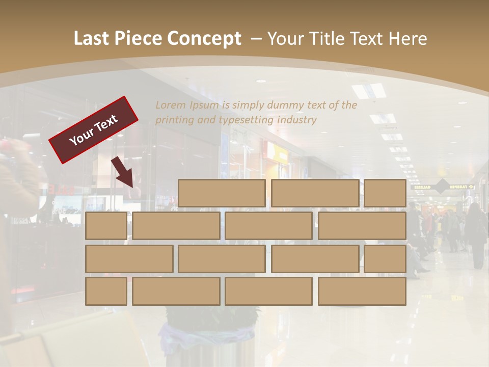 Industry Shopper Model PowerPoint Template