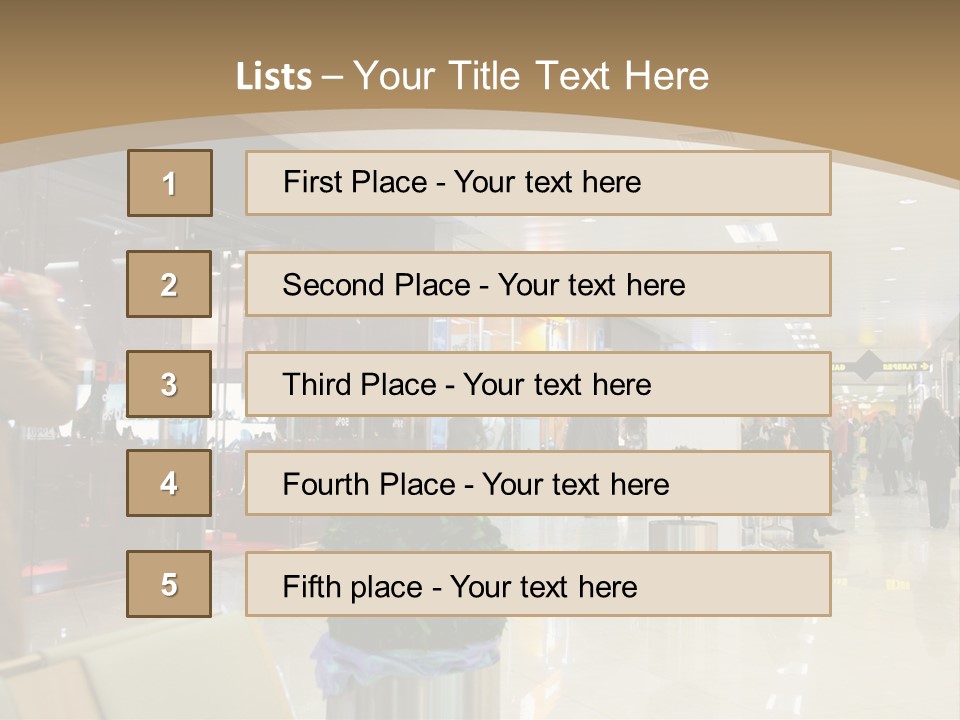 Industry Shopper Model PowerPoint Template