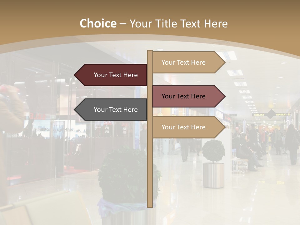 Industry Shopper Model PowerPoint Template