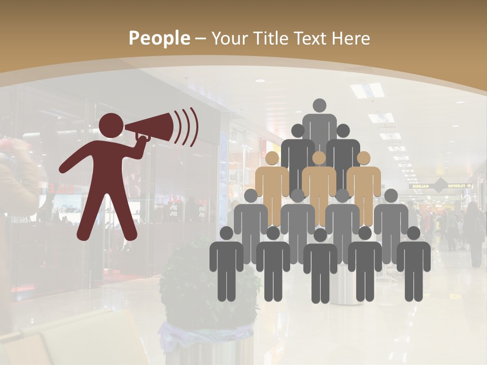 Industry Shopper Model PowerPoint Template