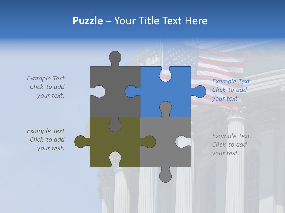 Landmark American Leaf PowerPoint Template