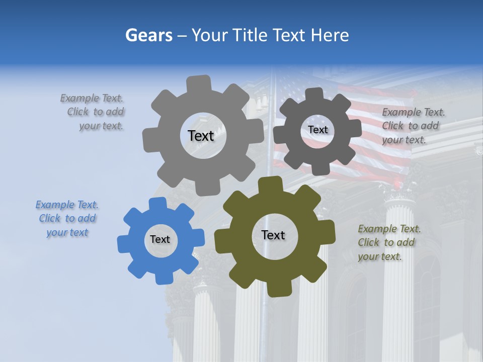 Landmark American Leaf PowerPoint Template