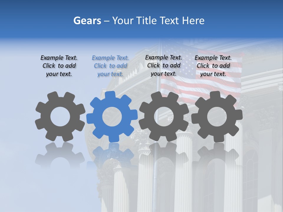 Landmark American Leaf PowerPoint Template