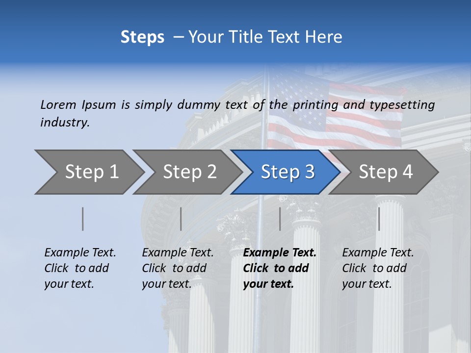 Landmark American Leaf PowerPoint Template