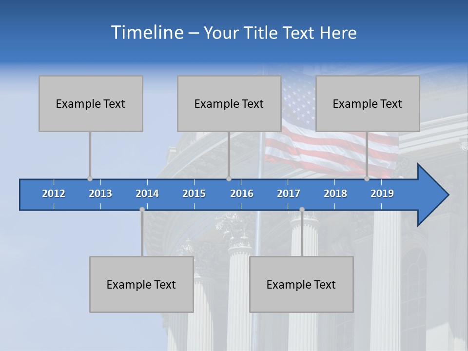 Landmark American Leaf PowerPoint Template
