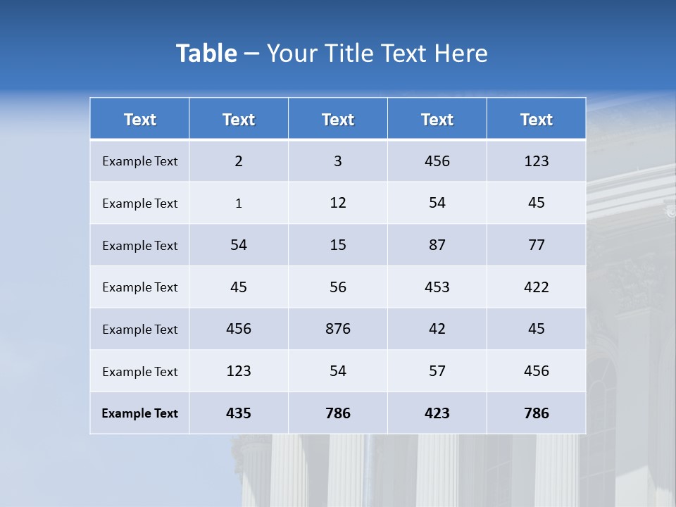 Landmark American Leaf PowerPoint Template