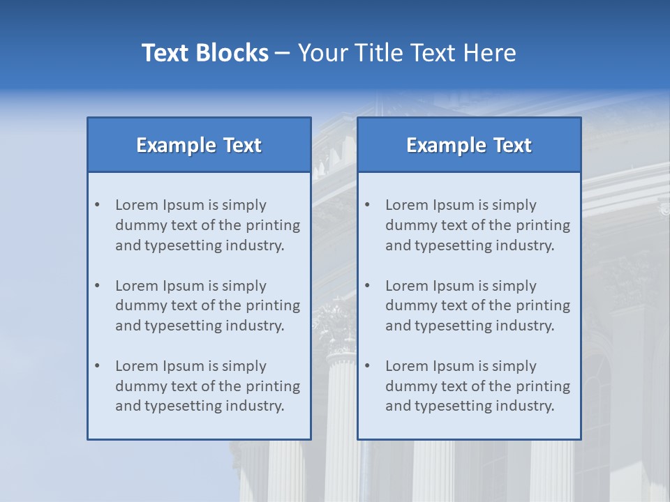 Landmark American Leaf PowerPoint Template