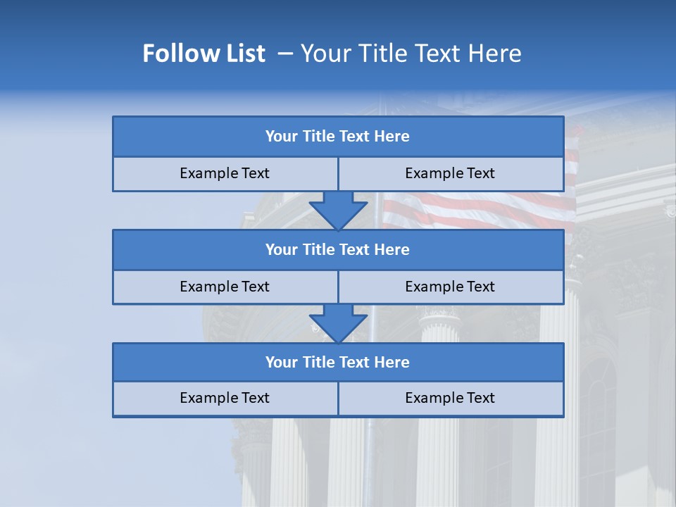 Landmark American Leaf PowerPoint Template