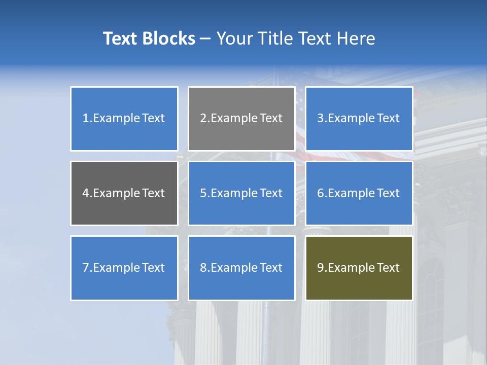 Landmark American Leaf PowerPoint Template