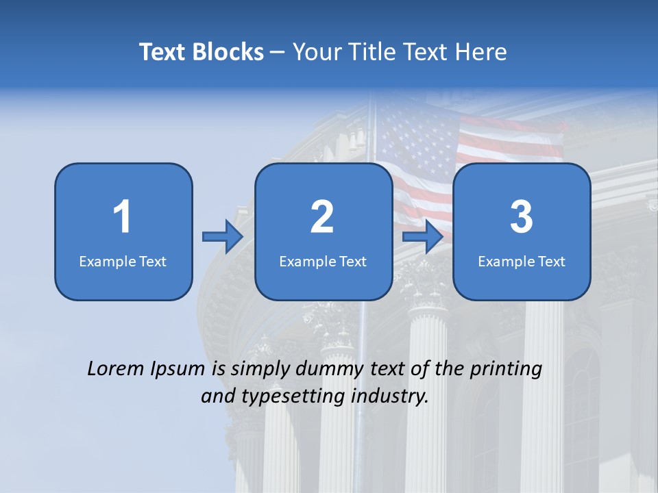 Landmark American Leaf PowerPoint Template