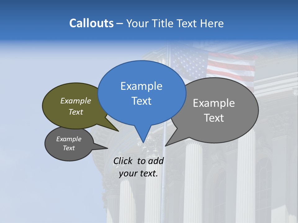 Landmark American Leaf PowerPoint Template