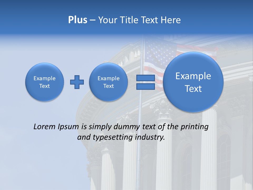 Landmark American Leaf PowerPoint Template