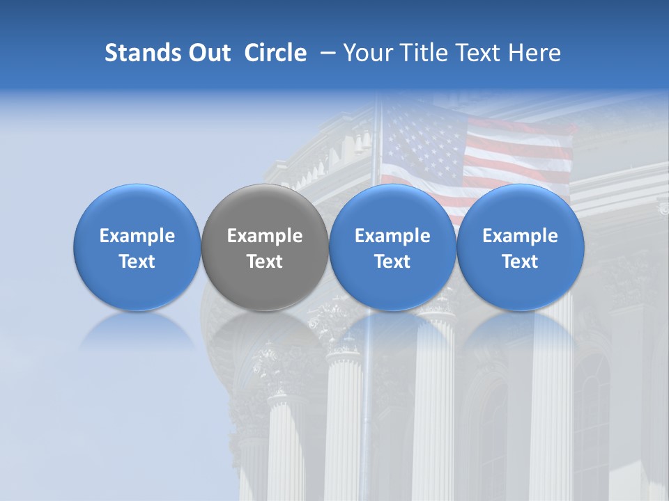 Landmark American Leaf PowerPoint Template
