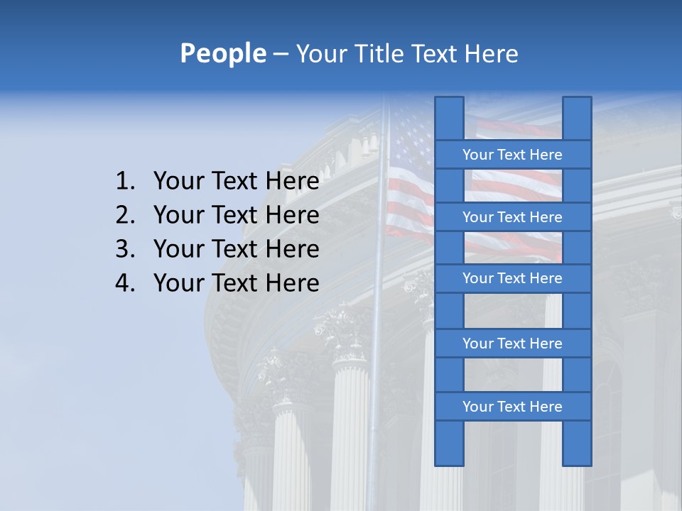 Landmark American Leaf PowerPoint Template