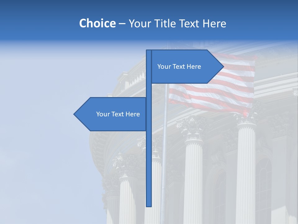 Landmark American Leaf PowerPoint Template