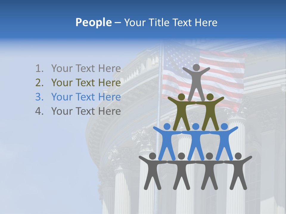 Landmark American Leaf PowerPoint Template
