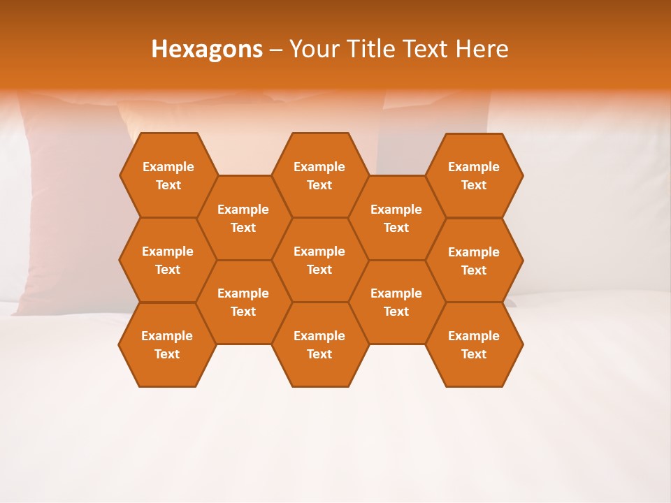 Modern Domestic Bed PowerPoint Template