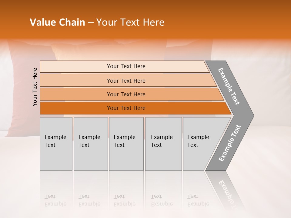 Modern Domestic Bed PowerPoint Template